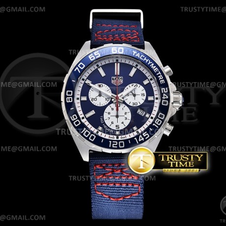 XT공장 F1 블루다이얼 쿼츠 Tag F1 Chrono SS/NY Blue XTF Swiss Qtz