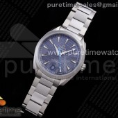 OX공장 오메가 씨마스터 아쿠아테라 블루다이얼 Aqua Terra 150M Master Chronometers OXF 1:1 Best Edition Blue Dial on SS Bracelet Strap A8900