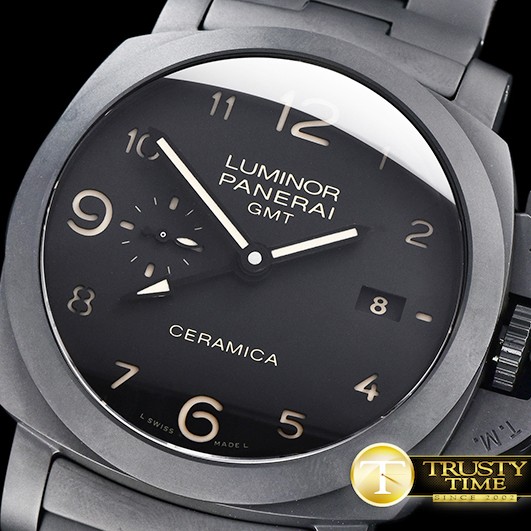VS공장 파네라이 PAM438 투토네로 루미노르 풀세라믹 블랙다이얼 PAM438 Lum. Tuttonero 1950 GMT CR/CR Blk VSF V2 P9001