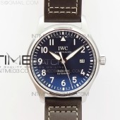 MK공장 IWC 마크18 어린왕자에디션 파일럿가죽스트랩 MARK XVIII LE PETIT PRINCE IW327004 SS BLUE DIAL ON BROWN LEATHER STRAP MIYOTA 9015