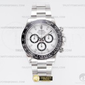 KING공장 롤렉스 세라믹 데이토나 화이트다이얼 브레이슬릿 Daytona 116500 SS/SS White/Stk KING A4130