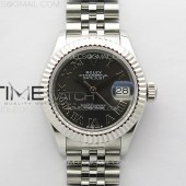 APS공장 롤렉스 레이디 데이저스트 28 스틸 그레이로만다이얼 플루티드베젤 쥬빌레브레이슬릿 Datejust 28mm 279179 SS APSF Best Edition Gray Dial Roman Markers on SS Jubilee Bracelet NH05