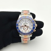 KF공장 롤렉스 요트마스터2 로즈골드콤비 화이트다이얼 브레이슬릿 YachtMaster II 116681 SS/RG KF 1:1 Best Edition White Dial on SS/RG Bracelet A7750