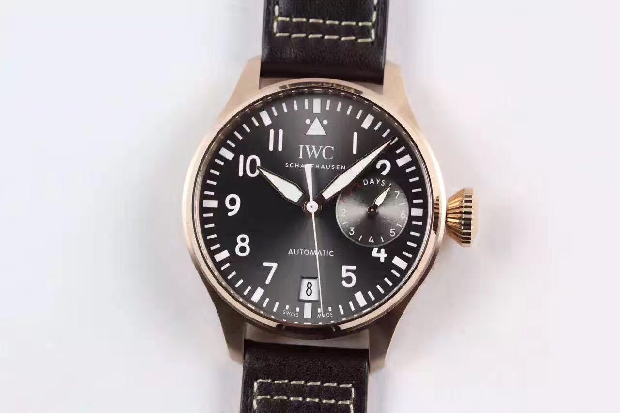 ZF공장 IWC 빅파일럿 금통 챠콜다이얼 IWC Big Pilot RG/Charcoal