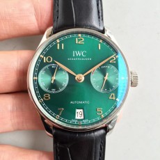 ZF공장 V5 IWC 포르투기저500708 세븐데이즈 부엉이 IWC Portuguese 500708 Seven Days 스틸 그린다이얼