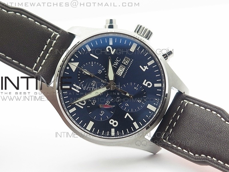 ZF공장 IWC 파일럿 크로노그래프 377714  IWC Pilot Chronograph Le Petit Prince Edition 377714 가죽줄