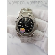 JF공장 V5 오데마피게 로얄오크 15450 Cal.3120 Audemars Piguet Royal Oak 15450 스틸 블랙다이얼 브레이슬릿