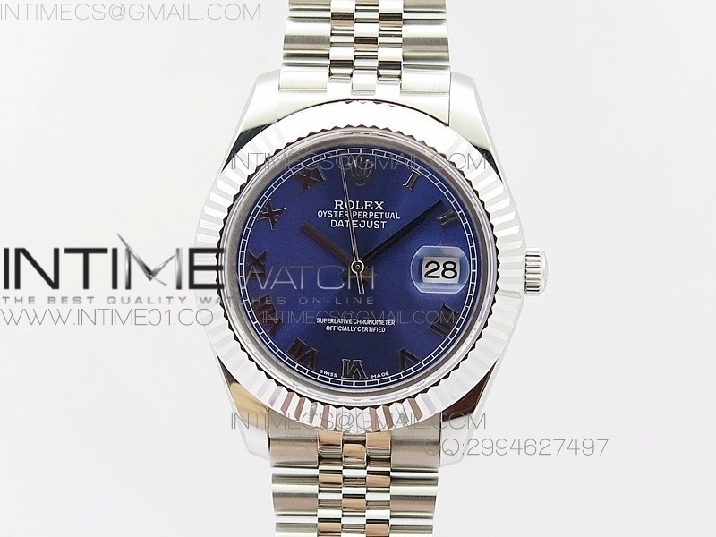 BP공장 V2 롤렉스 데이저스트2 스틸 블루다이얼 로만인덱스 Rolex DateJust2 SS&Blue Dial Roman Index 신형브레스렛