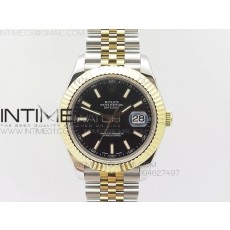 BP공장 V2 롤렉스 데이저스트2 콤비 블랙다이얼 바인덱스 Rolex DateJust2 SS&YG Black Dial Bar Index 신형브레스렛