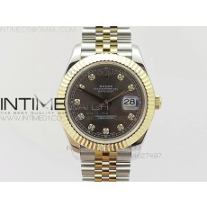 BP공장 V2 롤렉스 데이저스트2 콤비 그레이다이얼 텐포인트인덱스 Rolex DateJust2 SS&YG Gray Dial 10Point Index 신형브레스렛