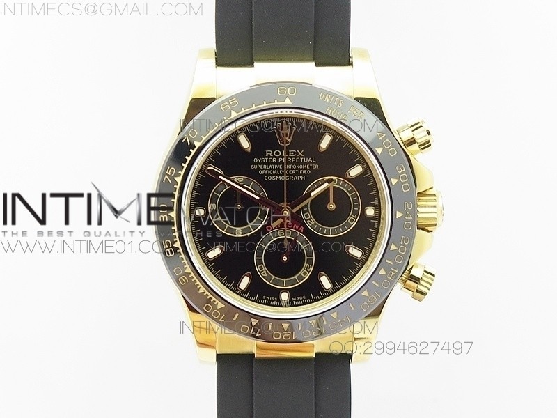 JH공장 롤렉스 데이토나 금통 블랙다이얼 Rolex Daytona YG Black Dial