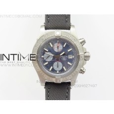 브라이틀링 스카이랜드 어벤져 티타늄 블루 자개다이얼 Breitling Skyland Avenger TitaniumBlue MOP Dial