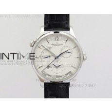 예거르쿨트르 마스터 MASTER CONTROL POWER RESERVE SS WHITE DIAL ON BLACK LEATHER STRAP A939