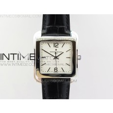 GS공장 바쉐론콘스탄틴 히스토릭 86300 스틸 화이트텍스쳐다이얼 가죽스트랩 HISTORIQUES 86300 SS WHITE DIAL ON BLACK LEATHER STRAP MIYOTA9015