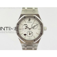 TW공장 오데마피게 로얄오크 26120 스틸 화이트다이얼 브레이슬릿 ROYAL OAK 41MM 26120 SS WHITE DIAL ON SS BRACELET A2329