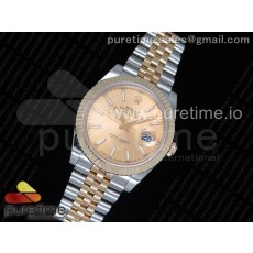 GM공장 롤렉스 데이저스트 41 포금 옐로우골드콤비 골드다이얼 쥬빌레브레이슬릿 DateJust 41 126333  YG Wrapped YG Dial on SS/YG Jubilee Bracelet A2824