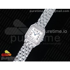 K11공장 까르띠에 팬더 레이디즈 27 스틸 화이트다이얼 브레이슬릿 Panthère Secrete Ladies 27mm SS White Dial on SS Bracelet Ronda Quartz