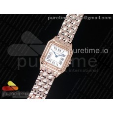 K11공장 까르띠에 팬더 레이디즈 27 로즈골드금장 화이트다이얼 브레이슬릿 Panthère Secrete Ladies 27mm RG White Dial on RG Bracelet Ronda Quartz