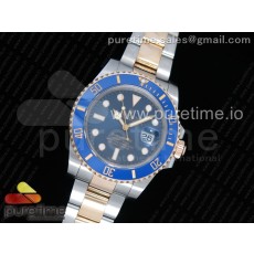 GM공장 롤렉스 서브마리너 포금 콤비 블루다이얼 904 Submariner 116613 LB  Wrapped Gold Blue Dial on SS/YG Bracelet SA3135