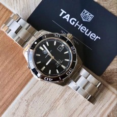 태그호이어 아쿠아레이서 블랙다이얼 브레이슬릿 TAG HEUER Aquaracer Calibre 5 SW200