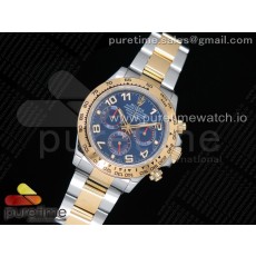 JH공장 롤렉스 데이토나 청콤 Daytona 116503 SS/YG Blue Dial on SS/YG Bracelet A4130