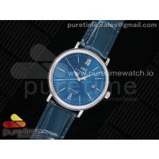 FK공장 IWC 포르토피노 스틸 블루다이얼 가죽스트랩 Portofino Automatic SS Blue Dial on Blue Leather Strap A2892