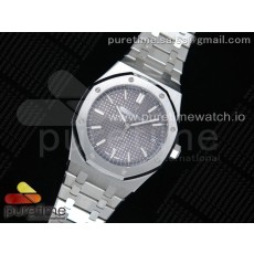 OM공장 오데마피게 로얄오크 41MM 그레이다이얼 브레이슬릿 Royal Oak 41mm 15500 SS Gray Textured Dial on SS Bracelet MIYOTA 9015