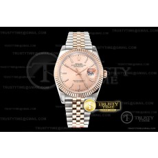 BP공장 롤렉스 데이저스트 36 로즈골드 콤비 로즈골드다이얼 브레이슬릿 DateJust 36mm Jub Flt RG/SS Rose Gold/Stick BP A2813