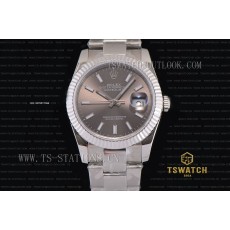 BP공장 데이저스트 36MM 그레이다이얼 브레이슬릿 Datejust 36mm BP High Grade Gray Dial SS Bracelet A2813