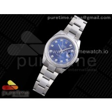 RE공장 롤렉스 데이저스트 41 블루다이얼 브레이슬릿 New DateJust 41 126334 SS Blue Dial Diamonds Markers on Oyster Bracelet A3235 Clone