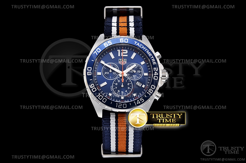 XT공장 F1 블루다이얼 쿼츠 Tag F1 Chrono SS/NY Blue XTF Swiss Qtz