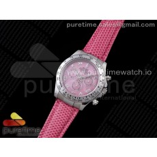 OX공장 데이토나 핑크다이얼 가죽스트랩 Daytona 116519 Pink Dial on Pink Leather Strap A7750