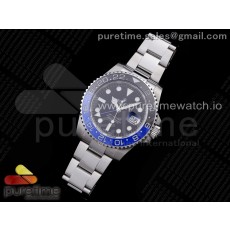 V9공장 GMT 배트맨 블랙다이얼 3186 GMT-Master II 116710 BLNR Black/Blue Ceramic 904L Steel SA3186 CHS