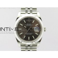 BP공장 롤렉스 데이저스트 41 그레이다이얼 브레이슬릿3235 DateJust 41 126334 SS New Version Black Dial on Jubilee Bracelet