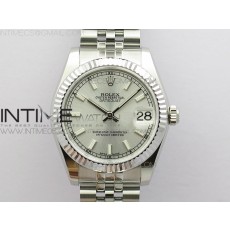 GS공장 롤렉스 데이저스트 31 실버다이얼 브레이슬릿 Datejust 31mm 178274 SS Silver Stick Markers Dial on SS Jubilee Bracelet SEIKO NH05A