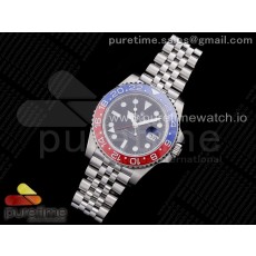 GM공장 V3 젬티 펩시 블랙다이얼 3285 GMT-Master II 126710 BLRO Red/Blue Pepsi Ceramic 904L Steel SA3285 CHS V3