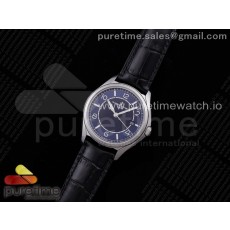 ZF공장 바쉐론콘스탄틴 피프티식스 블루다이얼 가죽스트랩 Fiftysix SS 40mm ZF 1:1 Best Edition Blue Dial on Black Leather Strap A1326