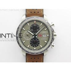 V7공장 밀레미글리아 그레이다이얼 거미스트렙 Mille Miglia 168571 SS V7F 1:1 Best Edition Gray Dial On Brown Gummy Strap A7750 to Cal.107179