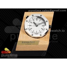 V9공장 로얄오크오프쇼어 탁상시계 쿼츠 Royal Oak Offshore 26470 White V9F 1:1 Best Edition Desk Clock