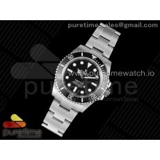 EW공장 롤렉스 서브마리너 41 논데이트 Submariner 41mm 124060 No Date EWF Black Dial on SS Bracelet A3235