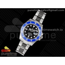 EW공장 롤렉스 서브마리너 41 블루 쿠키몬스터 Submariner 41mm 126619 LB Blue Ceramic EWF Black Dial on SS Bracelet A3235