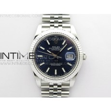 RO공장 롤렉스 데이저스트 41 블루다이얼 DateJust 41MM 126334 904L SS ROF 1:1 Best Edition Blue Dial Stick Markers on SS Jubilee Bracelet A3235