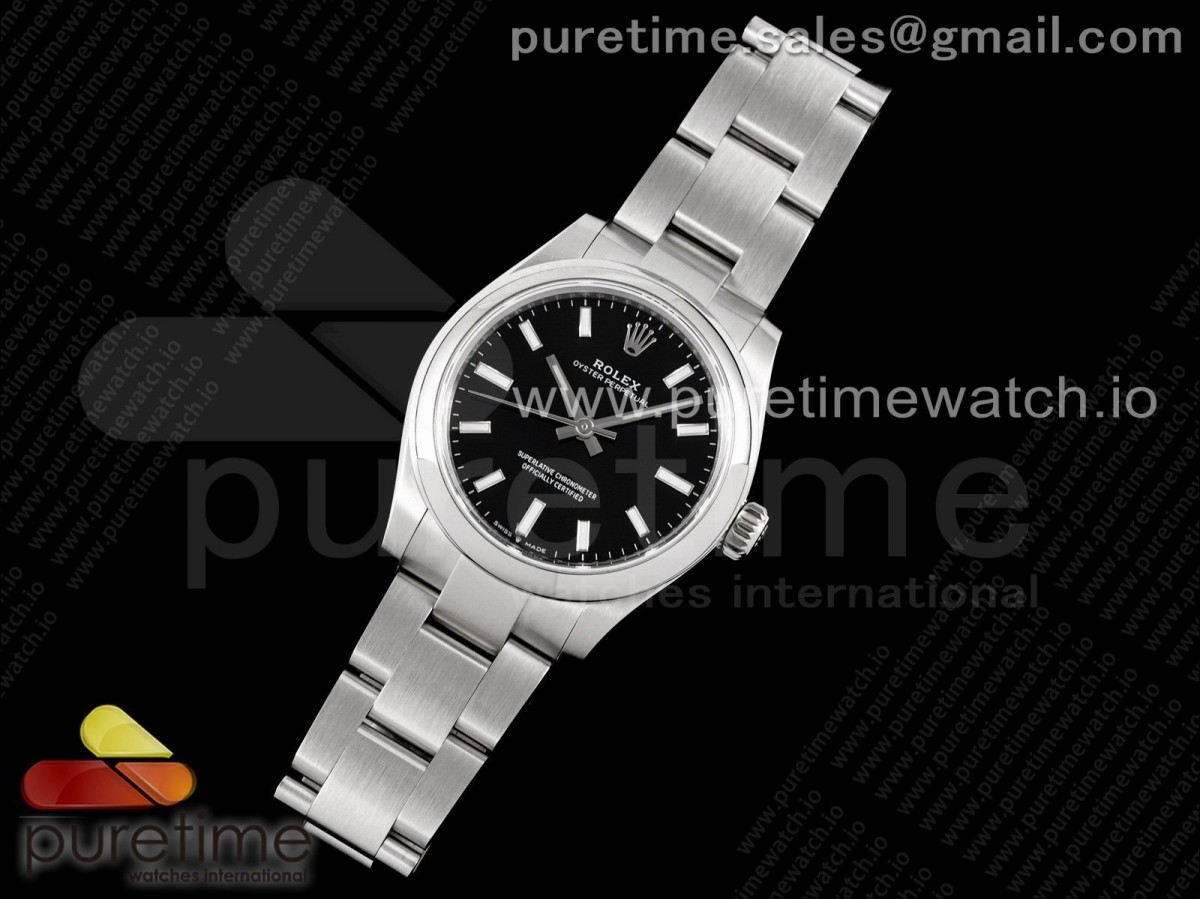 EW공장 롤렉스 오이스터퍼페츄얼 31미리 블랙다이얼 Oyster Perpetual 31mm 277200 EWF Best Edition Black Dial on SS Bracelet 6T15