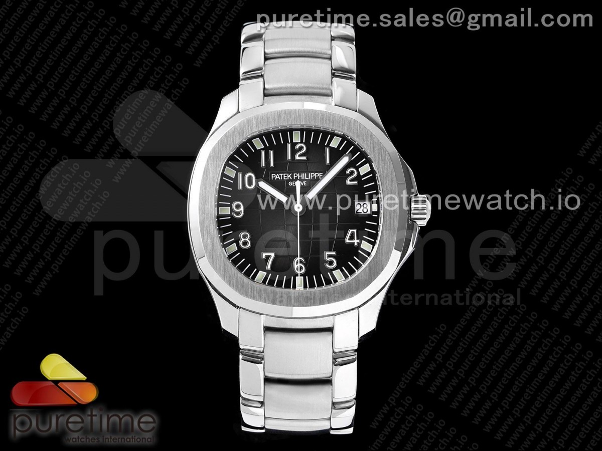 3K공장 파텍필립 아쿠아넛 그레이다이얼 브레이슬릿 Aquanaut 5167 SS 3KF Best Edition Gray Dial on SS Bracelet A324 Super Clone V2