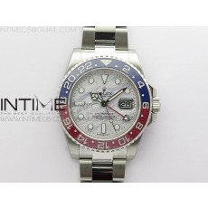 RO공장 펩시 운석스타일다이얼 GMT Master II 126719 BLRO Red/Blue Ceramic 316L Steel ROF Best Edition Meteorite Dial on SS Bracelet A3186