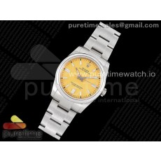 GM공장 오이스터 36미리 옐로우다이얼 3230 Oyster Perpetual 36mm 126000 GMF 1:1 Best Edition 904L Steel Yellow Dial on SS Bracelet SA3230