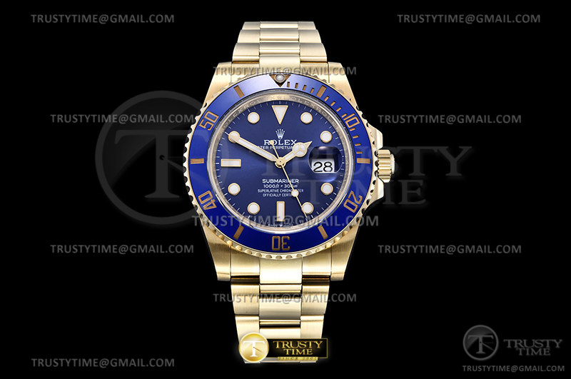 BP공장 롤렉스 서브마리너 청금 3235 Submariner 126618LB YG/YG Blue BPF A3235