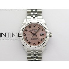 BP공장 롤렉스 데이저스트 28 핑크다이얼 2671 Datejust 28mm 279174 SS BP Best Edition Pink Roman Markers Dial on SS Jubilee Bracelet ETA2671