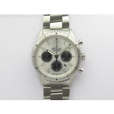 B12공장 브라이틀링 내비타이머 화이트다이얼 Navitimer 8 SS B12 Best Edition White dial On SS Bracelet A7750