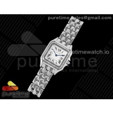 BV공장 까르띠에 팬더 27 스틸 화이트다이얼 브레이슬릿 Panthère 27mm BVF 1:1 Best Edition SS White Dial on SS Bracelet Ronda Quartz